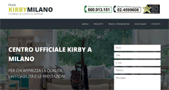Desktop Screenshot of kirbymilano.it